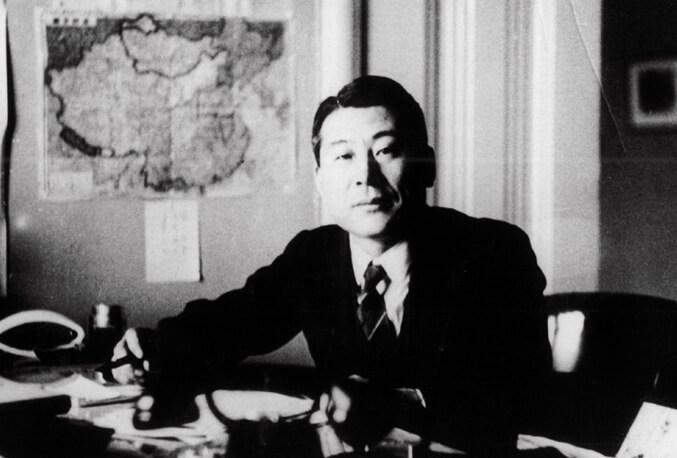 Chiune when he was on duty at the Foreign Office in Manchuria